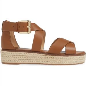 'Darby' Crisscross Espadrille Sandal